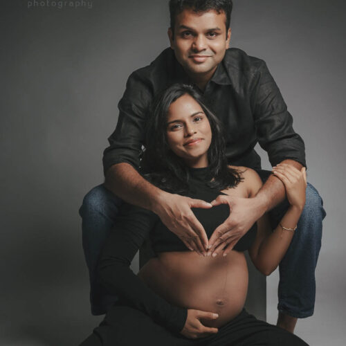 Maternity portrait showcasing photography services