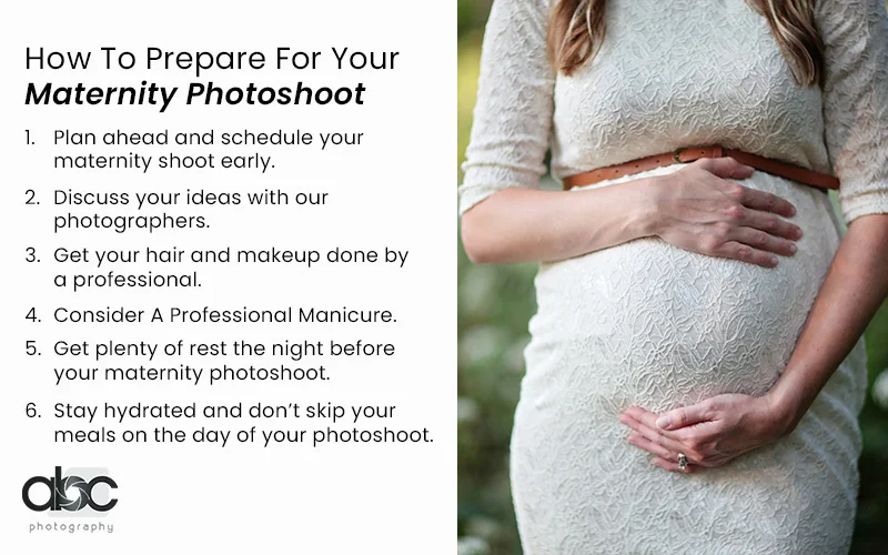 Infographic - How To Prepare For Your Maternity Photoshoot