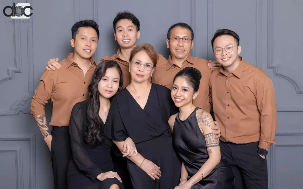 Family portrait session in Singapore