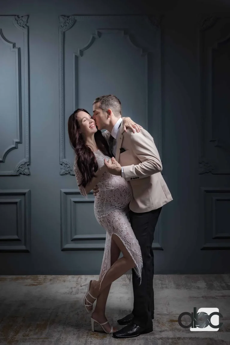 Couple maternity photoshoot studio Singapore