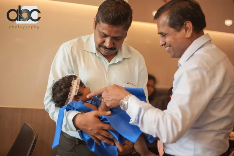 Baby ceremony at event photography Singapore