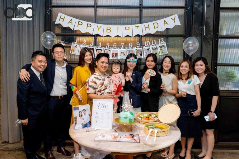Family birthday party event photography Singapore
